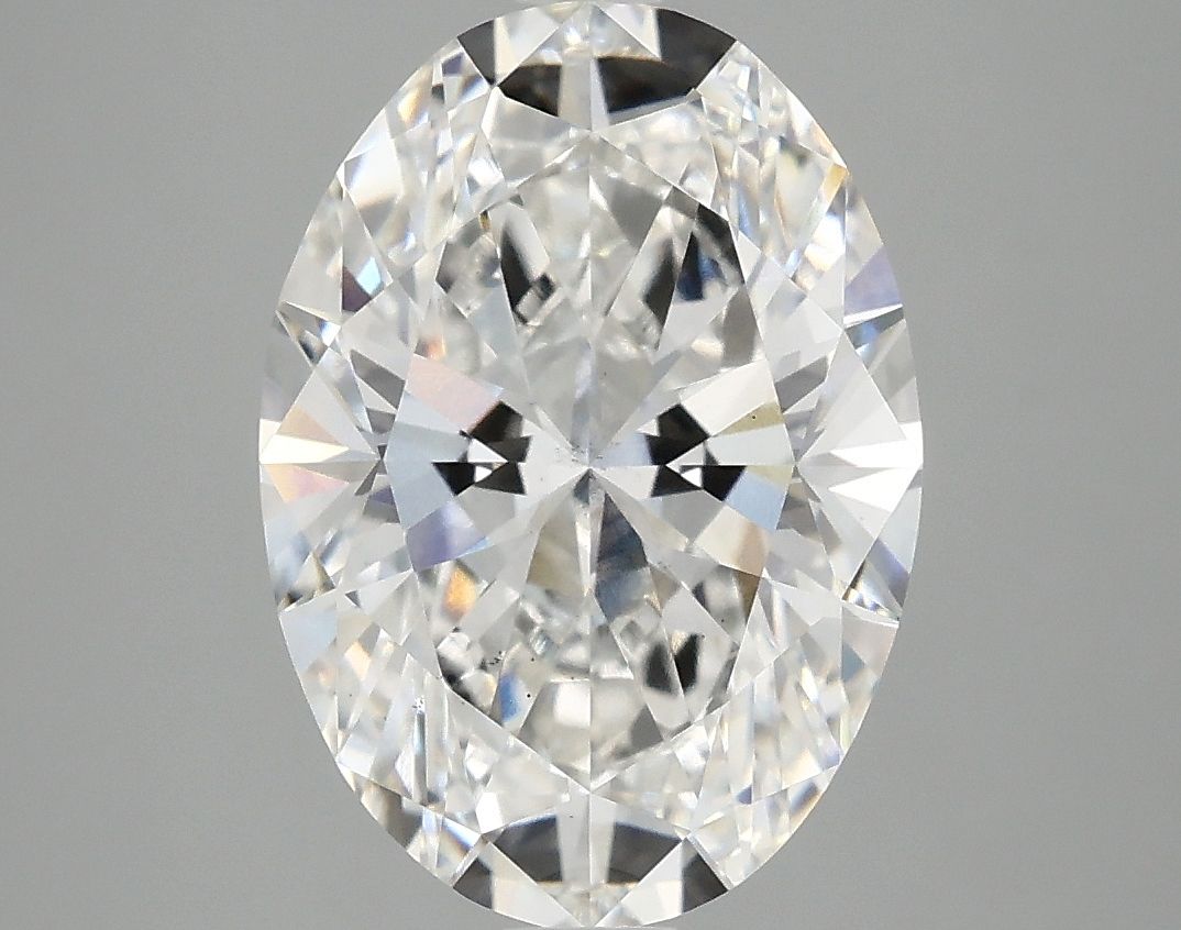 4.09 ct. oval Lab Grown Diamond front image