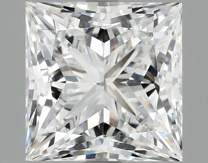 2.98 ct. princess Lab Grown Diamond front image