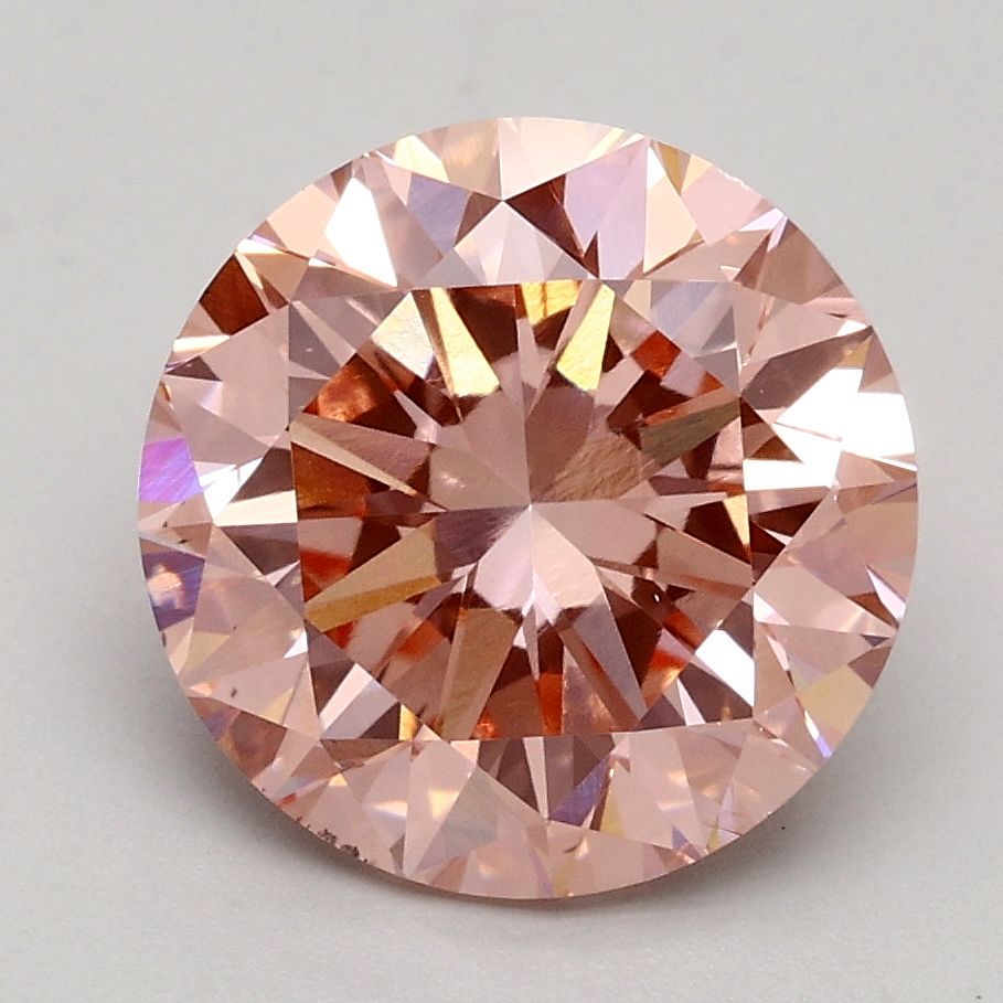 2.50 ct. round Lab Grown Diamond front image
