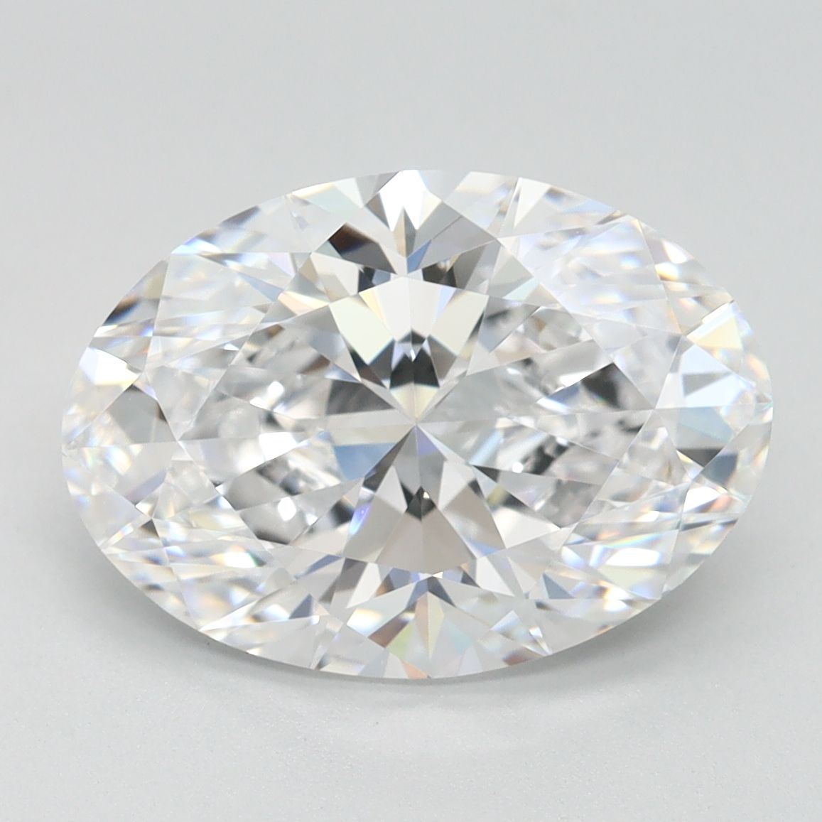 3.33 ct. oval Lab Grown Diamond front image