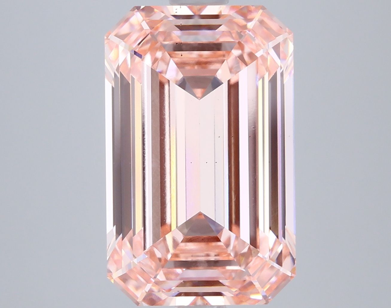 5.07 ct. emerald Lab Grown Diamond front image
