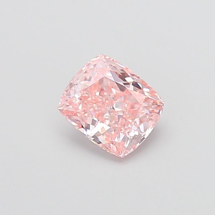 1.34 CT Fancy Intense Pink CUSHION MODIFIED