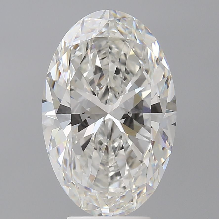5.55 ct. oval Lab Grown Diamond front image
