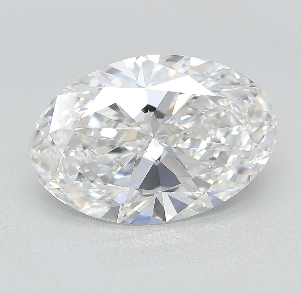 5.60 ct. oval Lab Grown Diamond front image