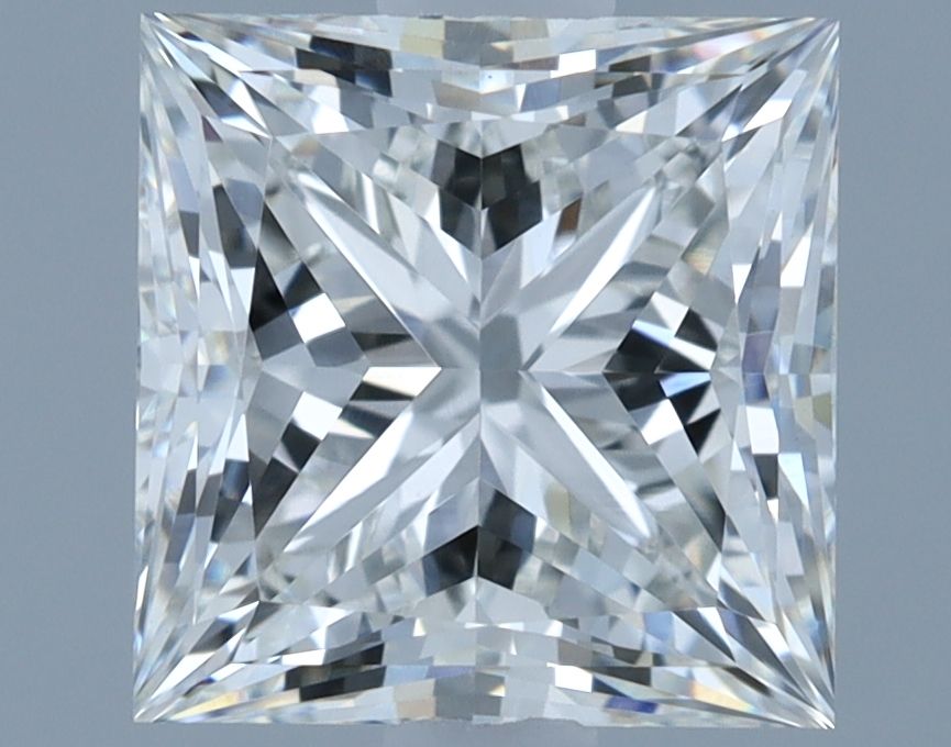 1.78 ct. princess Lab Grown Diamond front image