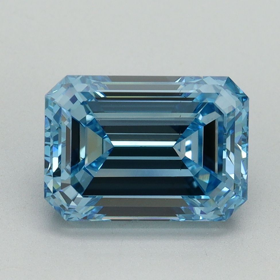 3.04 ct. emerald Lab Grown Diamond front image