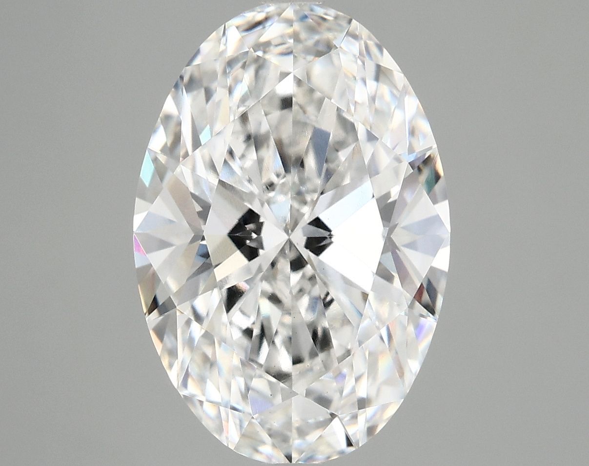 5.09 ct. oval Lab Grown Diamond front image