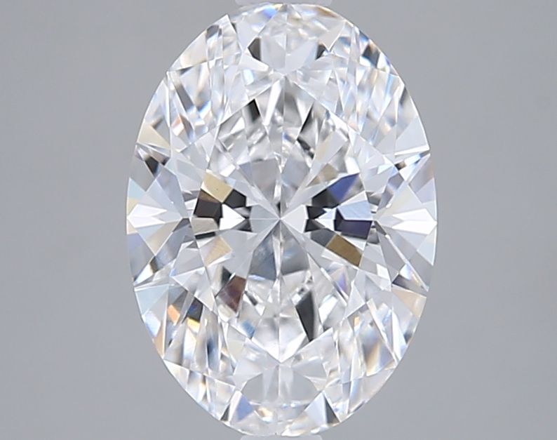 2.07 ct. oval Lab Grown Diamond front image