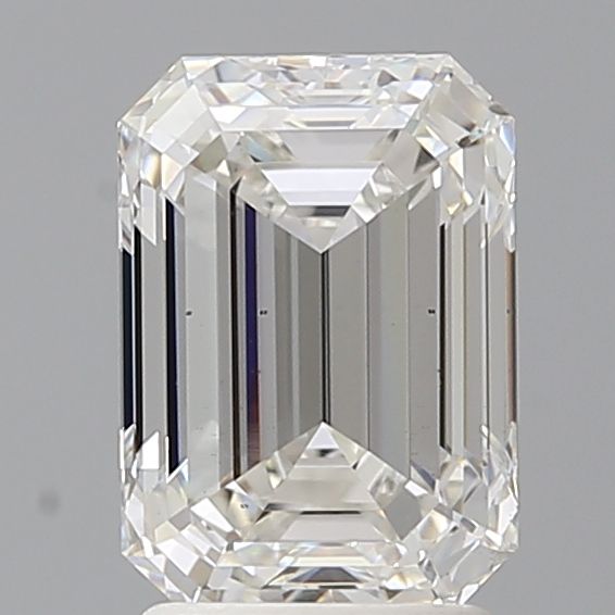2.53 ct. emerald Lab Grown Diamond front image