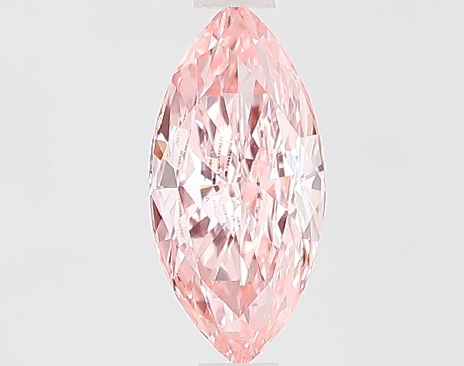 0.91 CT Fancy Intense Pink MARQUISE