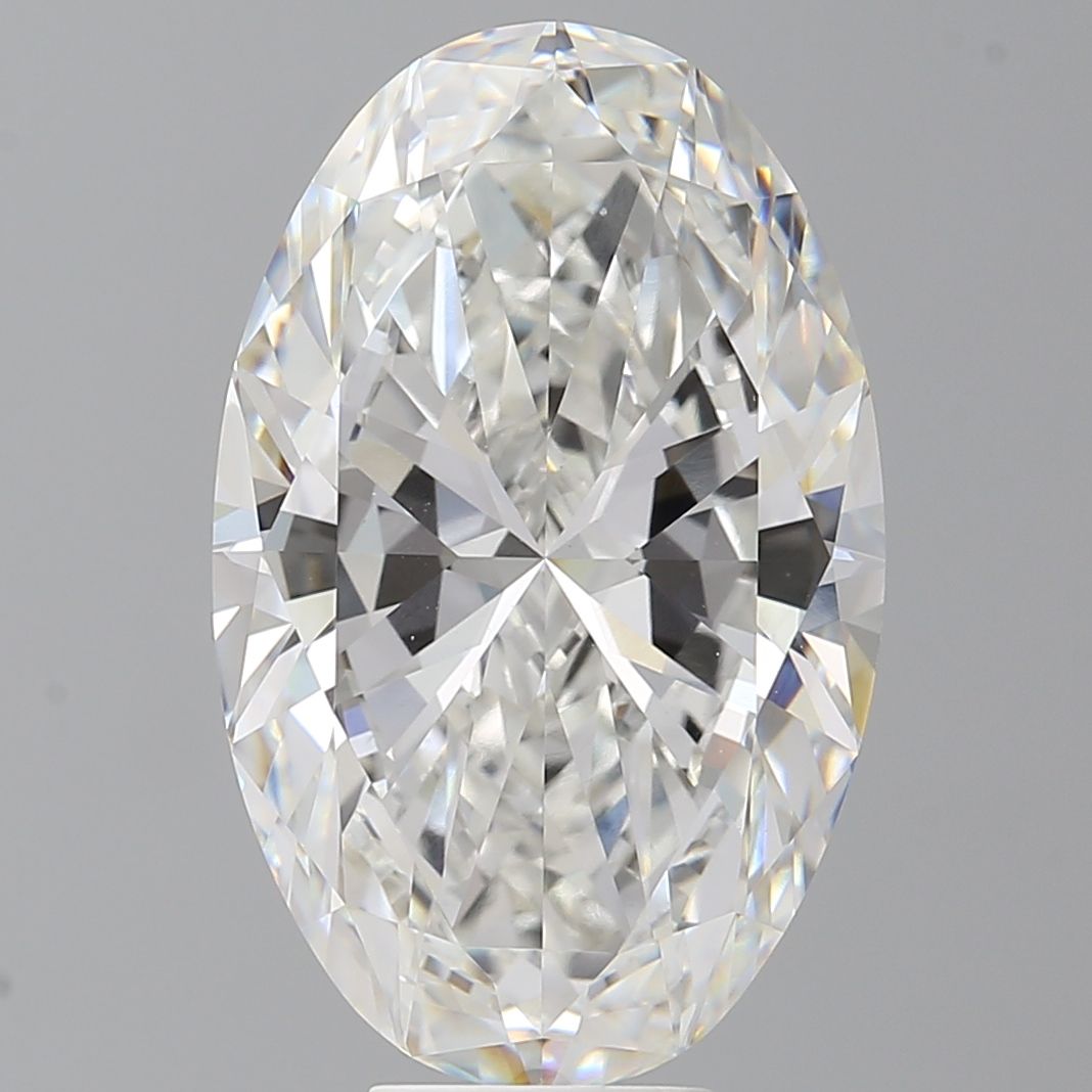 9.53 ct. oval Lab Grown Diamond front image