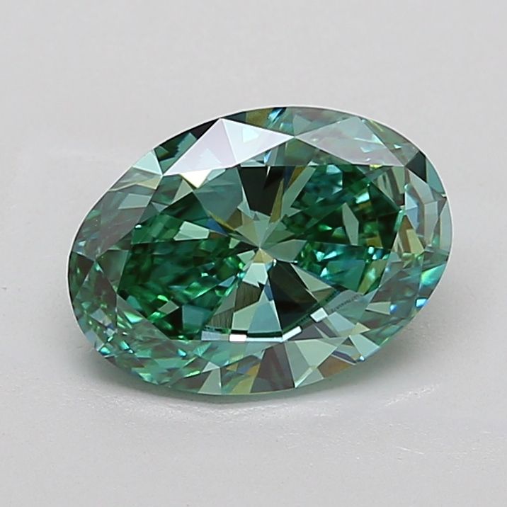 3.01 ct. oval Lab Grown Diamond front image