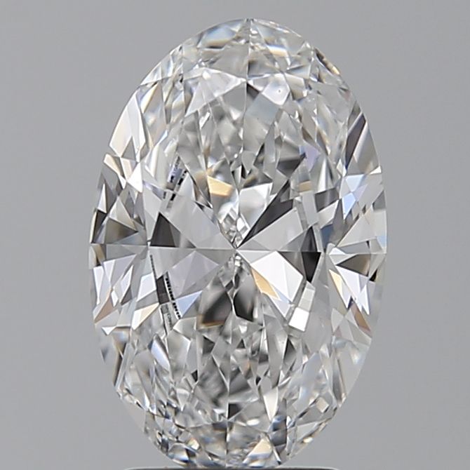 2.50 ct. oval Lab Grown Diamond front image