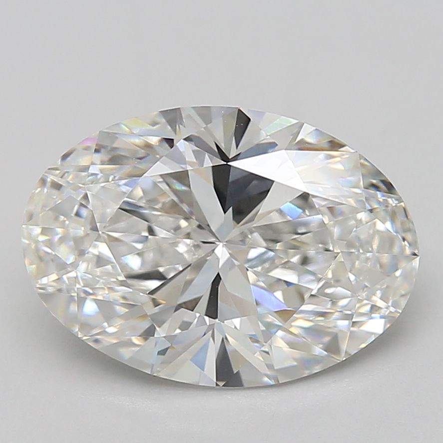 5.01 ct. oval Lab Grown Diamond front image