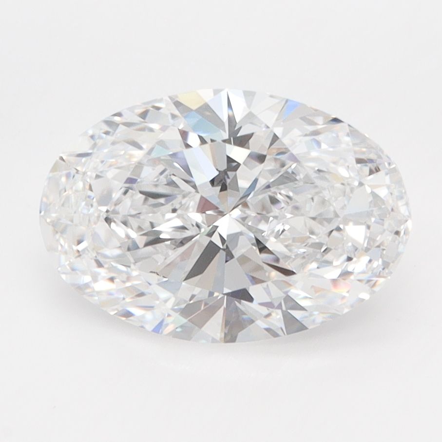 2.10 ct. oval Lab Grown Diamond front image