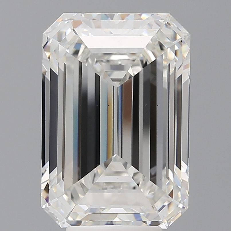 7.07 ct. emerald Lab Grown Diamond front image