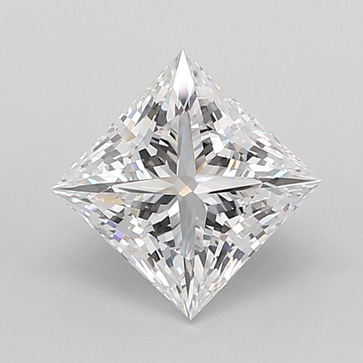 3.03 ct. princess Lab Grown Diamond front image