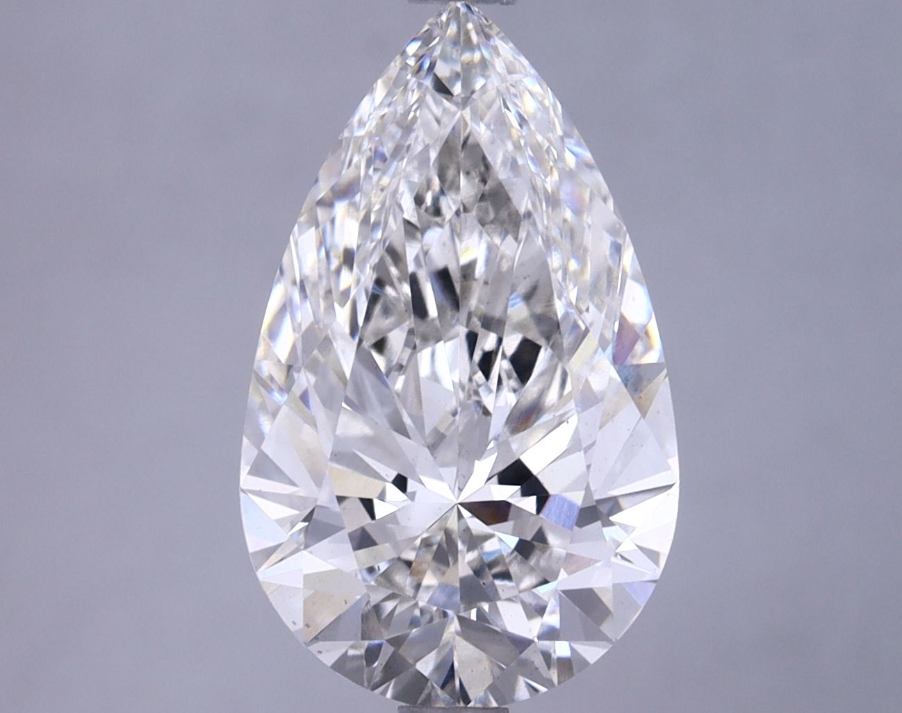 3.67 ct. pear Lab Grown Diamond front image