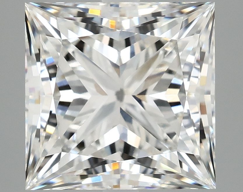 4.19 ct. princess Lab Grown Diamond front image
