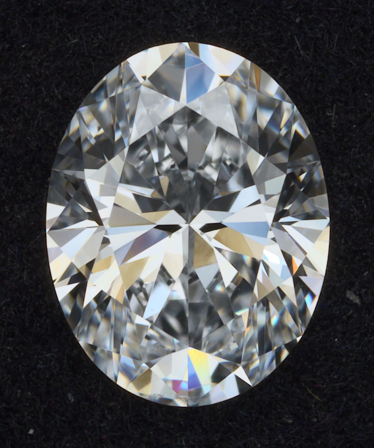 0.50 ct. oval Lab Grown Diamond front image