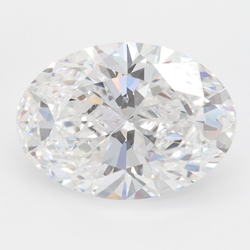 2.10 ct. oval Lab Grown Diamond front image