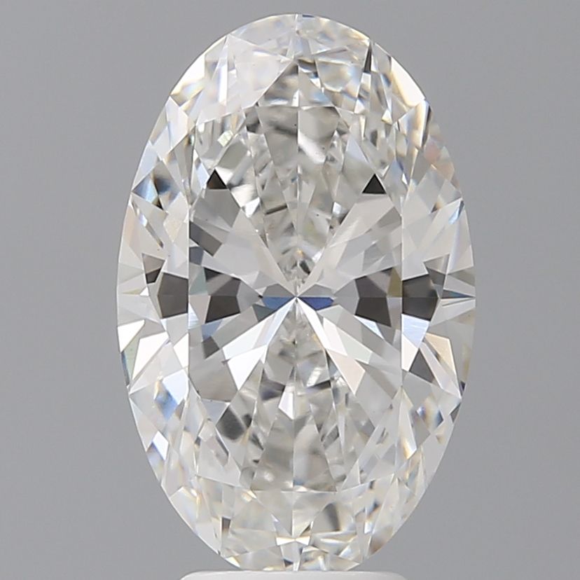 4.58 ct. oval Lab Grown Diamond front image