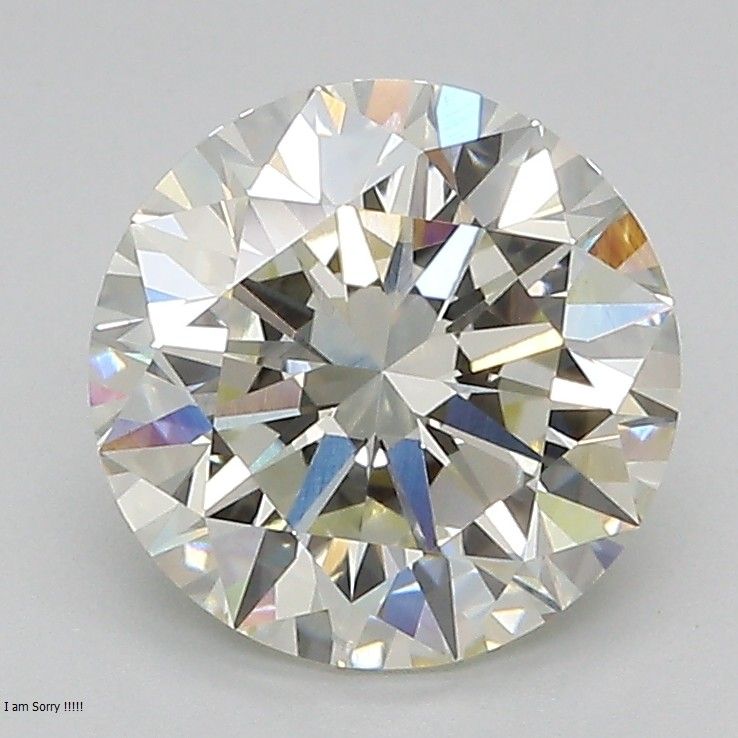 2.58 ct. round Lab Grown Diamond front image