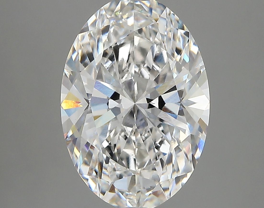 3.91 ct. oval Lab Grown Diamond front image