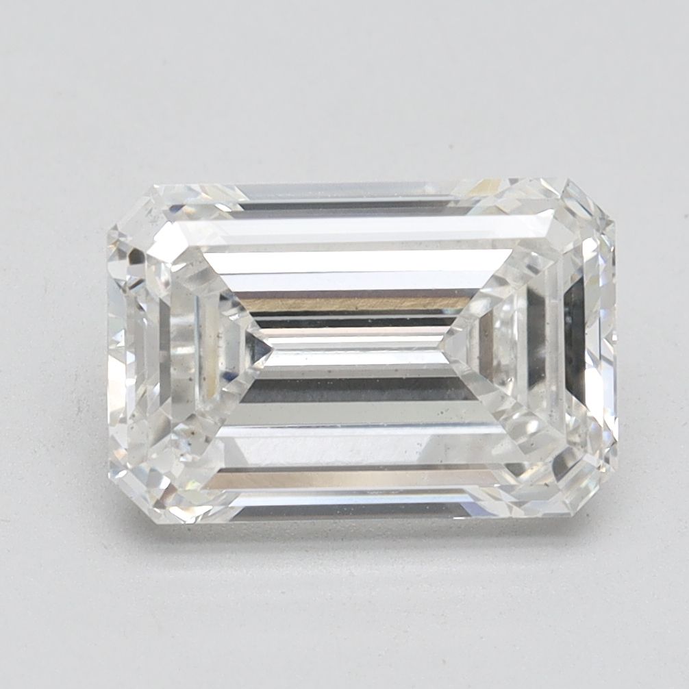 3.02 ct. emerald Lab Grown Diamond front image