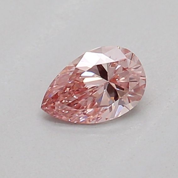 0.17 CT Fancy Vivid Pink PEAR