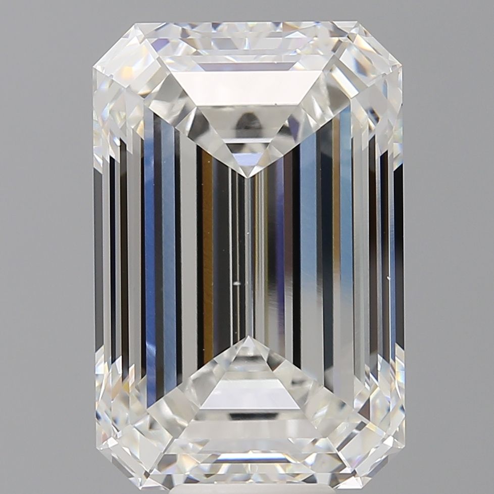 12.56 ct. emerald Lab Grown Diamond front image