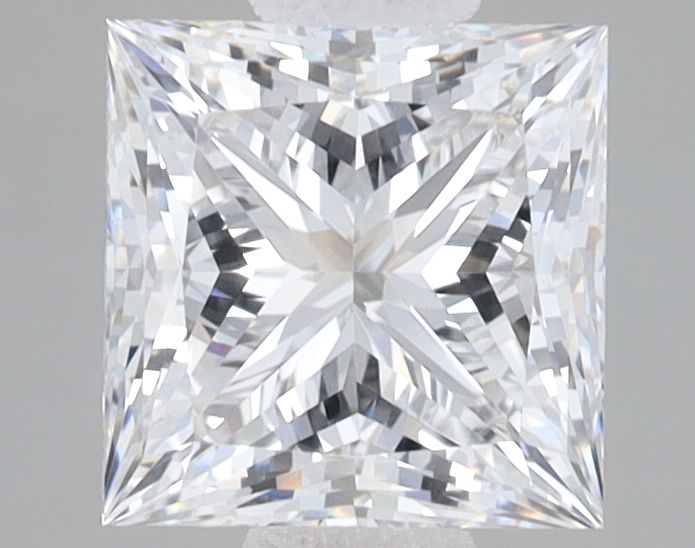 2.10 ct. princess Lab Grown Diamond front image