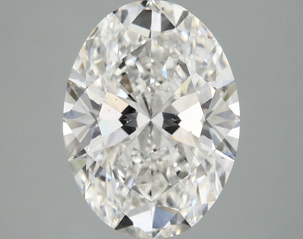 3.91 ct. oval Lab Grown Diamond front image