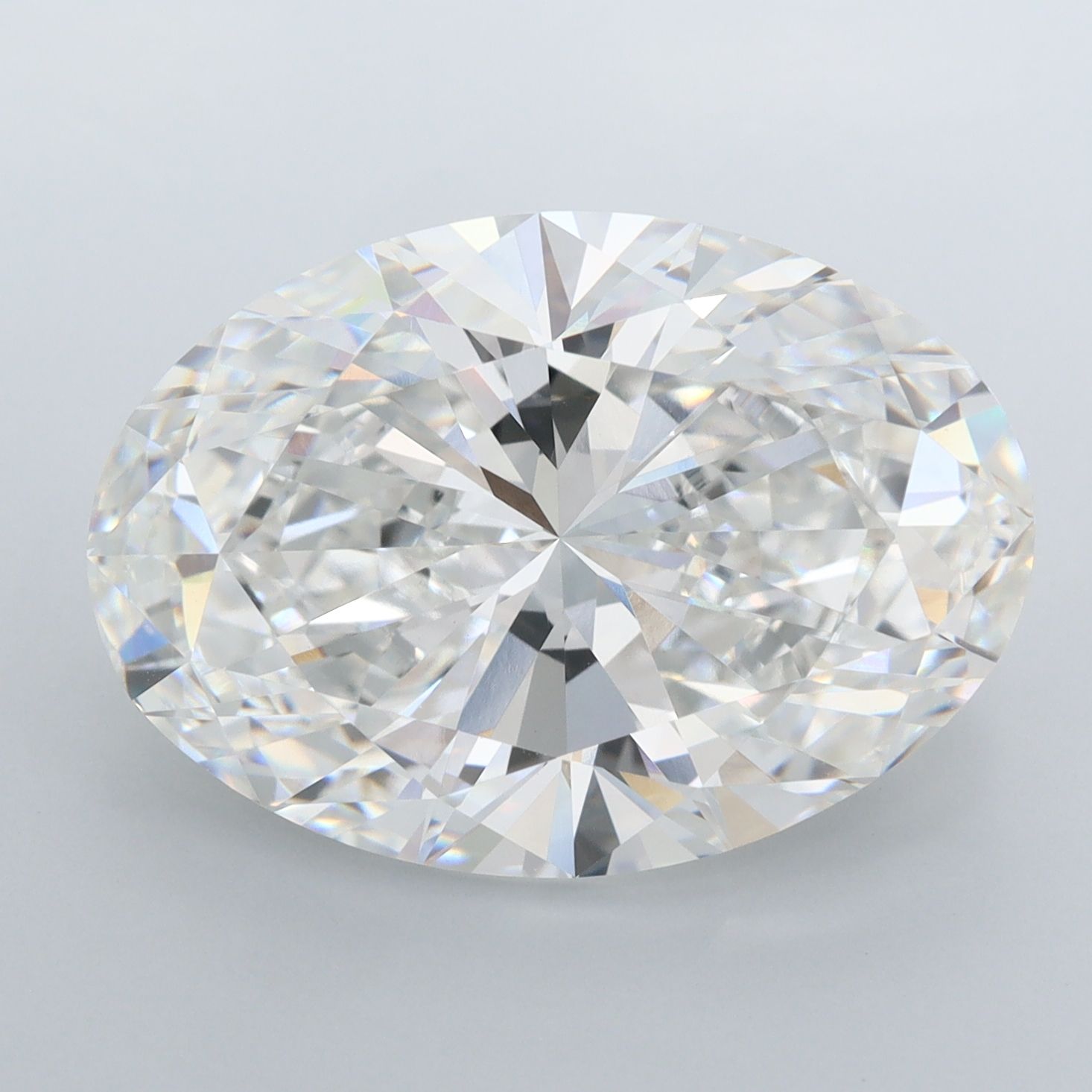 9.53 ct. oval Lab Grown Diamond front image