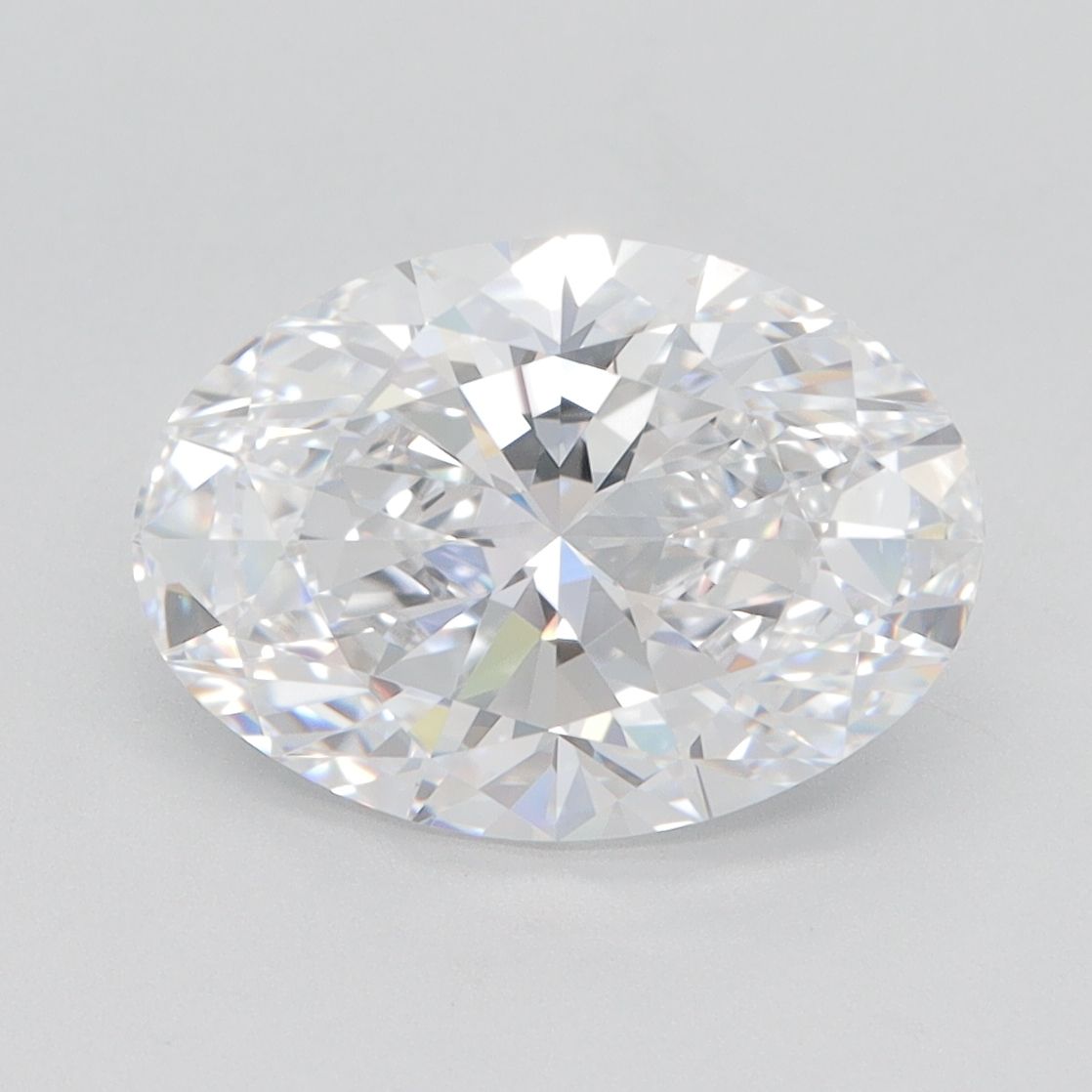 3.07 ct. oval Lab Grown Diamond front image