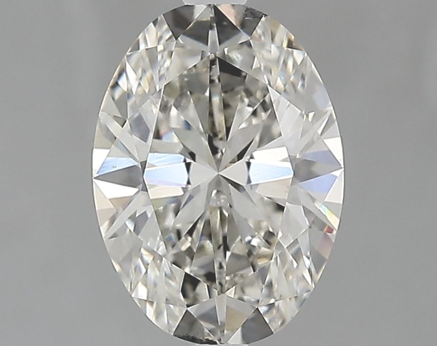 2.01 ct. oval Lab Grown Diamond front image
