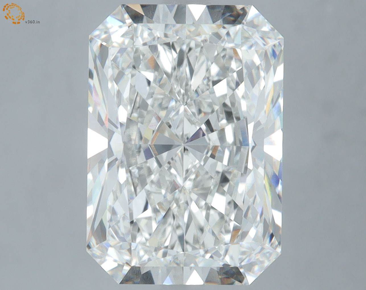 6.89 ct. radiant Lab Grown Diamond front image