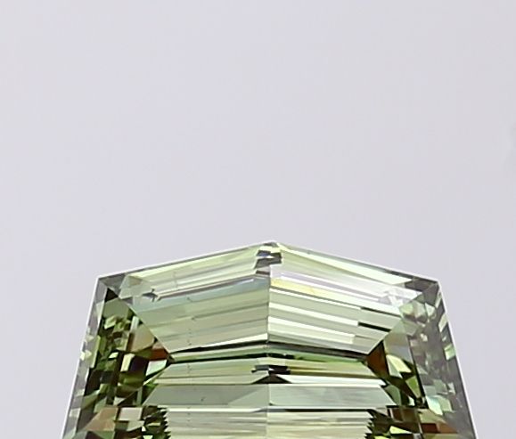 0.73 CT Fancy Vivid Green PENTAGONAL