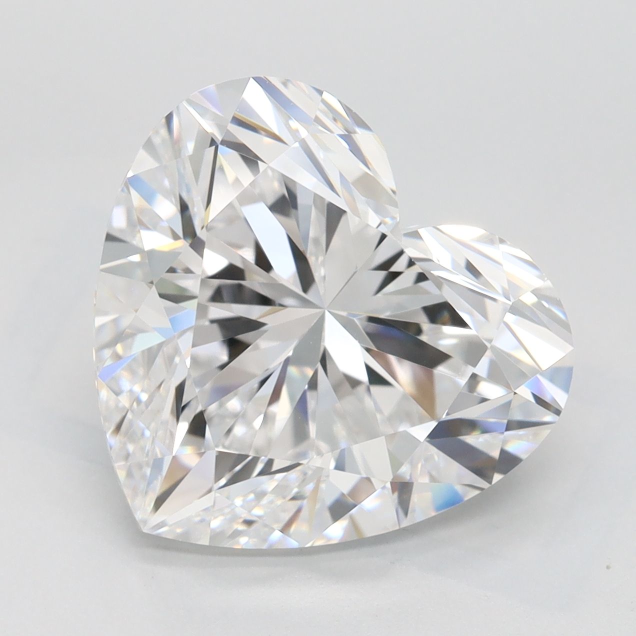 5.47 ct. heart Lab Grown Diamond front image