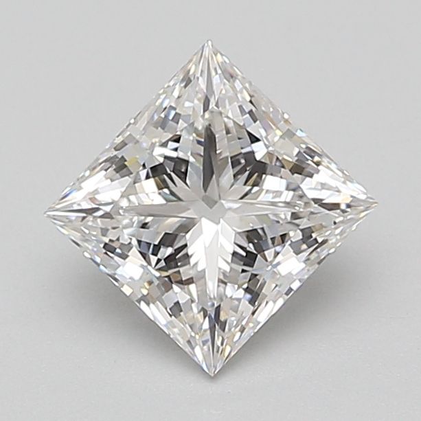 1.58 ct lab-grown Princess Diamond