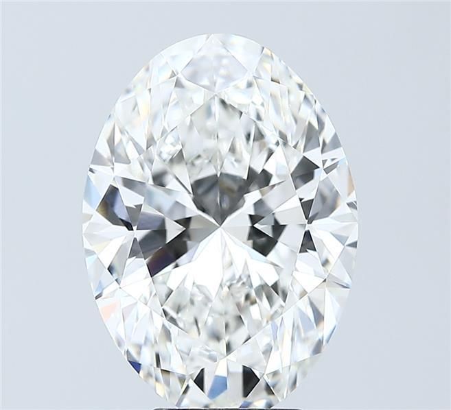 5.09 ct. oval Lab Grown Diamond front image