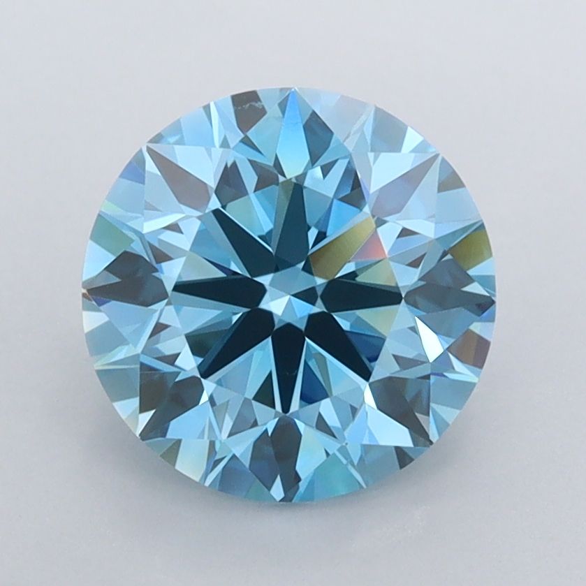 1.99 CT Fancy Vivid Blue ROUND