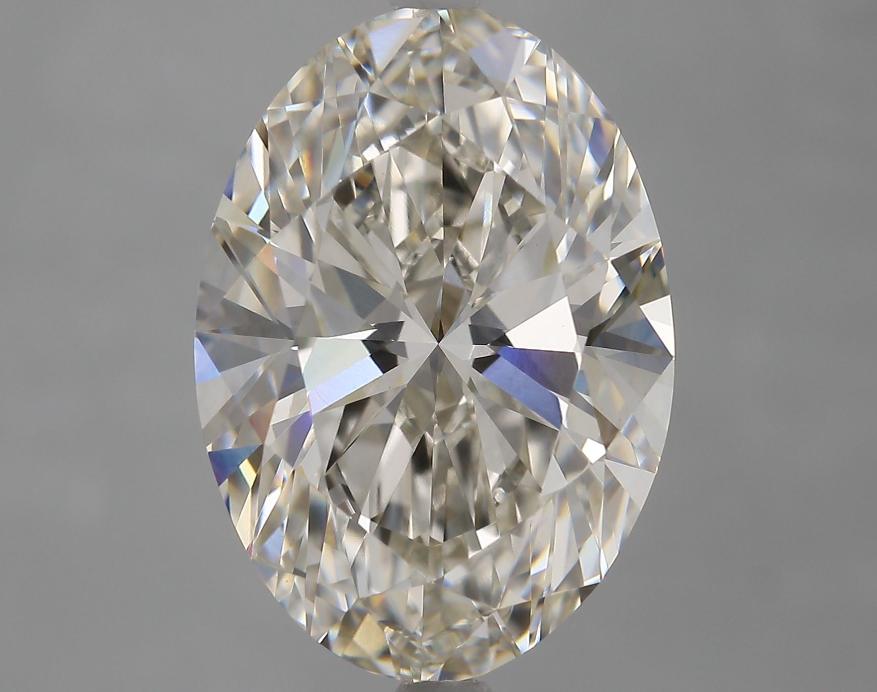 5.00 ct. oval Lab Grown Diamond front image