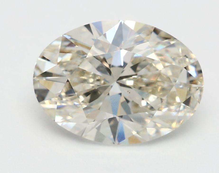 1.70 ct. oval Lab Grown Diamond front image