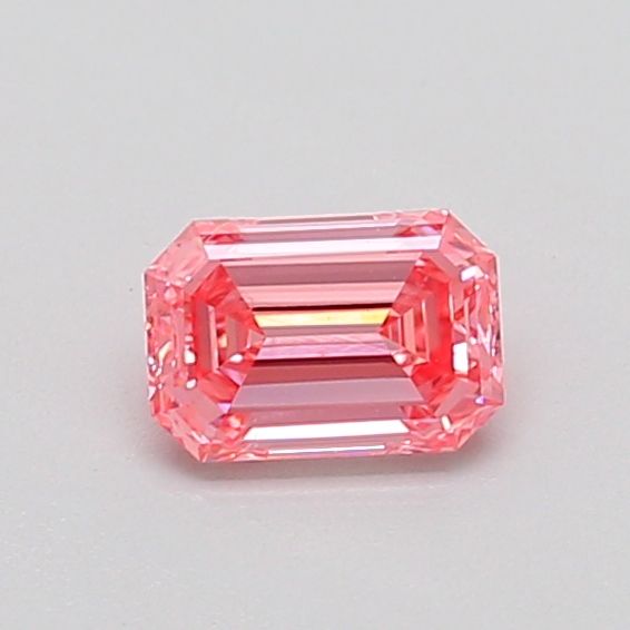 0.41 CT Fancy Vivid Pink EMERALD