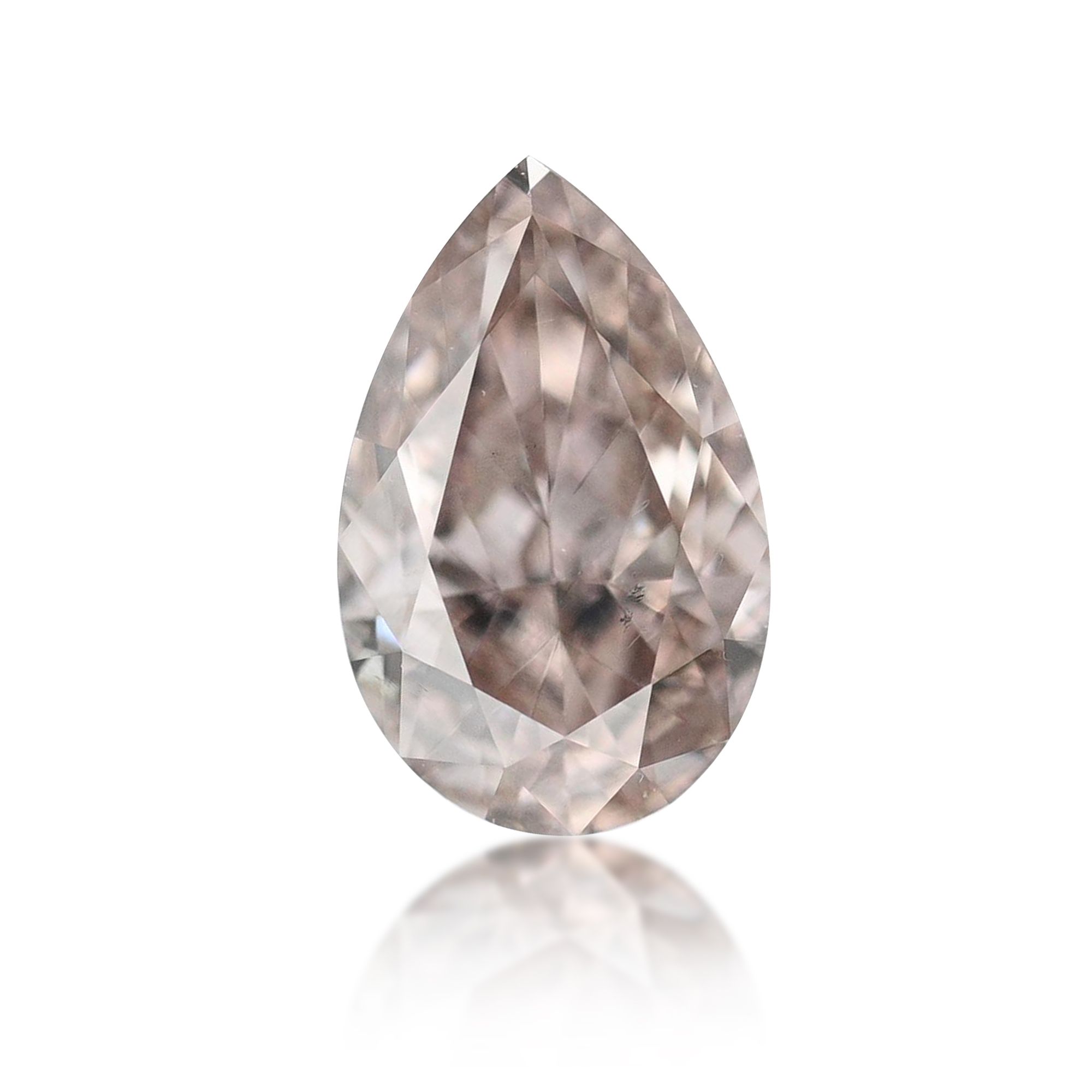 Diament 0.36 ct Fancy Brown Pink/SI1