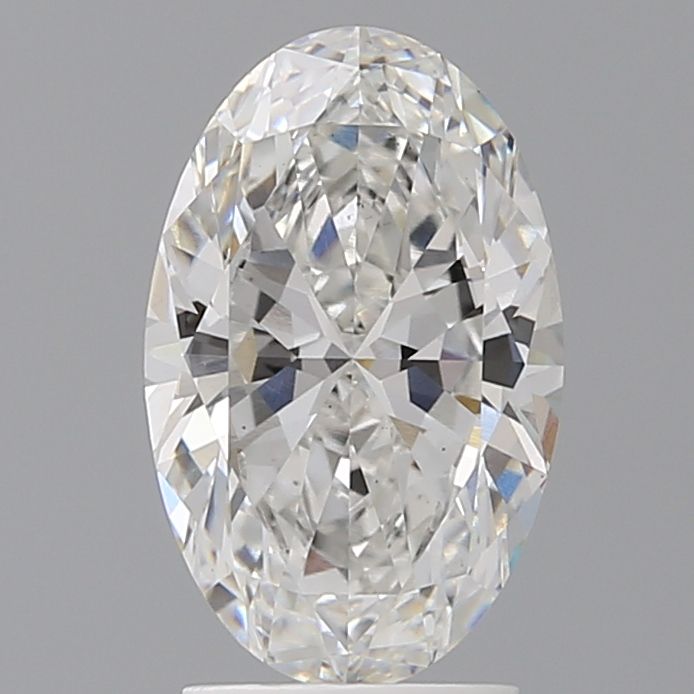 2.60 ct. oval Lab Grown Diamond front image