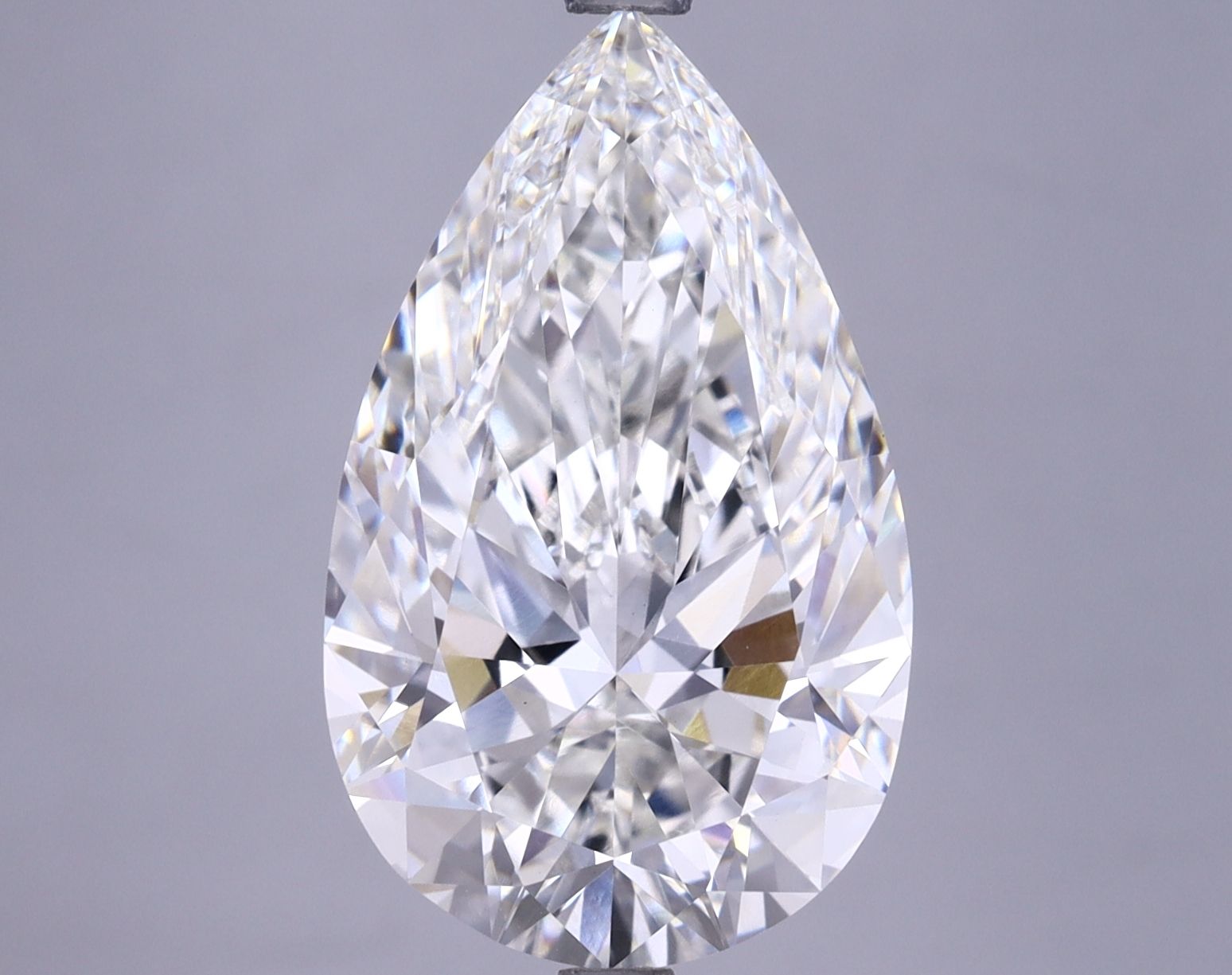 6.10 ct. pear Lab Grown Diamond front image