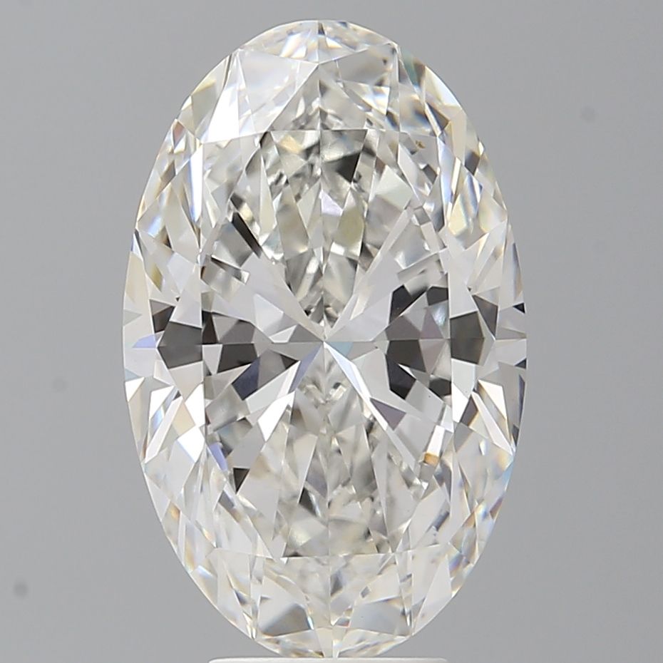 6.03 ct. oval Lab Grown Diamond front image