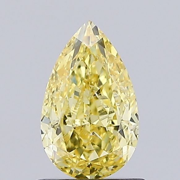 1.0 CT Fancy Intense Yellow PEAR